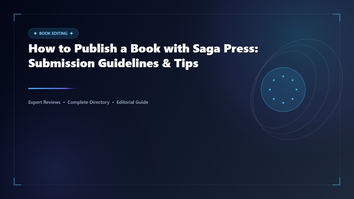 How to Publish a Book with Saga Press: Submission Guidelines & Tips