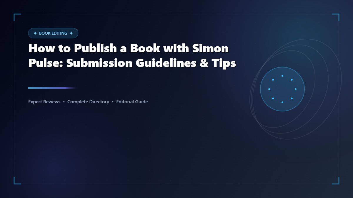 How to Publish a Book with Simon Pulse: Submission Guidelines & Tips